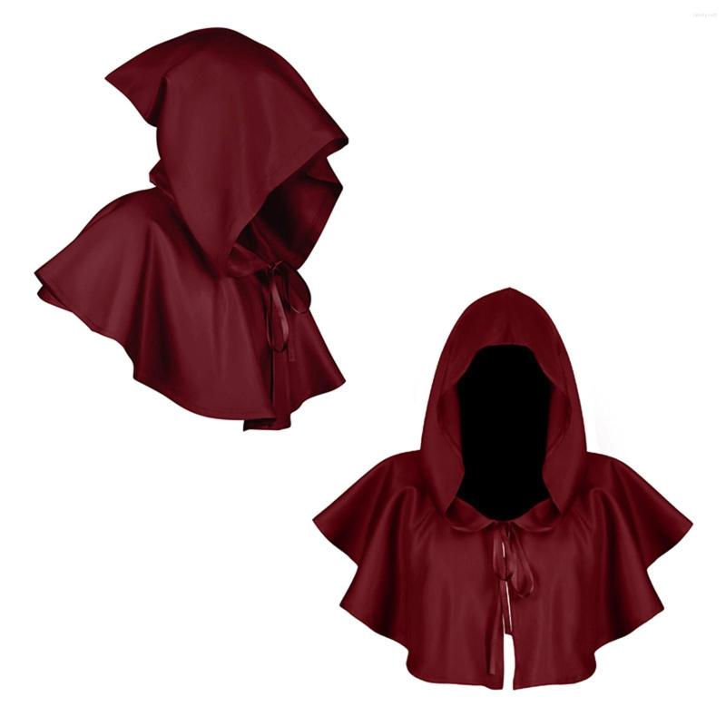 

Ball Caps Cosplay Cloak Hooded Halloween Adult Masquerade Costume Baseball, Black