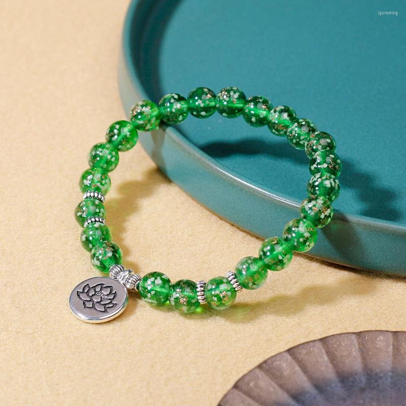 

Strand Wholesale; Women's Yoga Jewelry Luminous Bracelet Natural Stone Stretch Charm Elastic BOHO