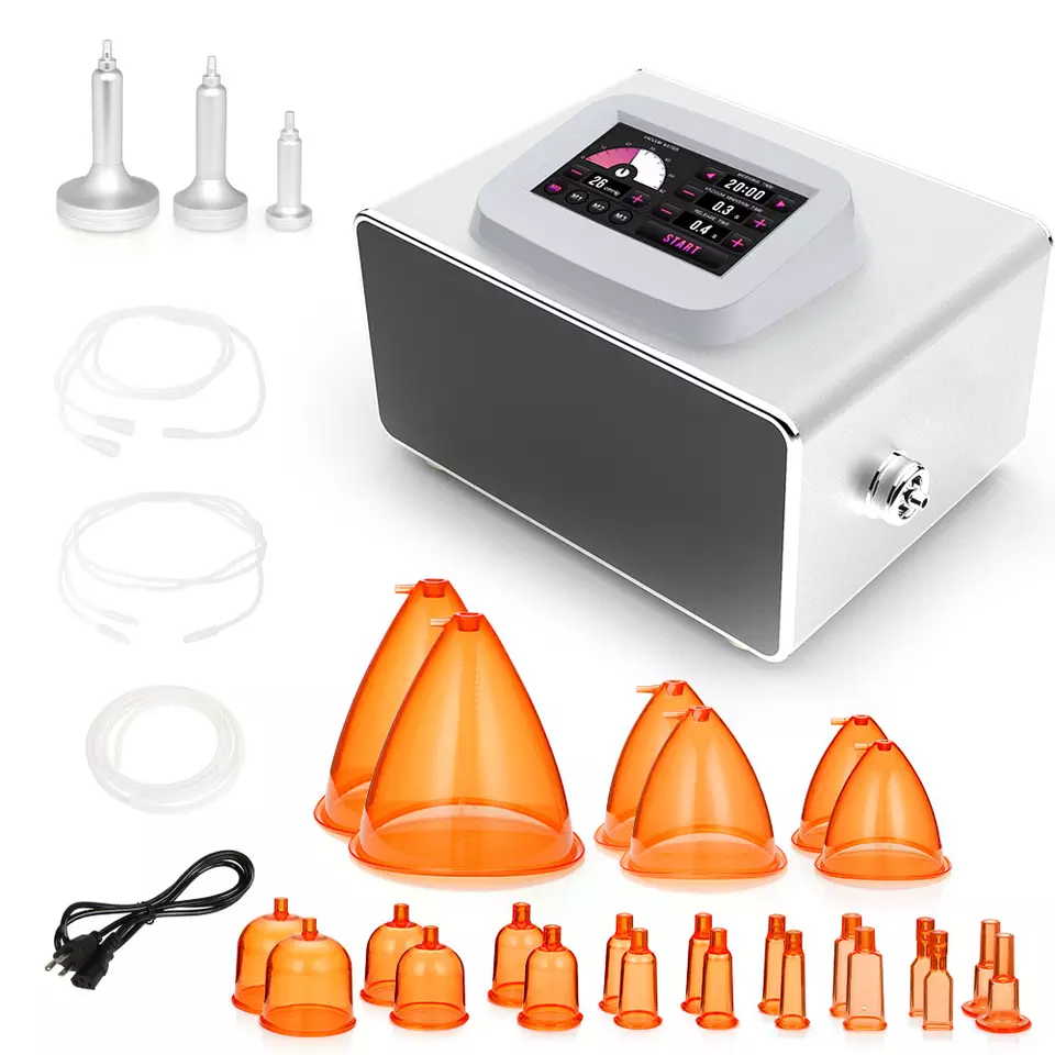 

12W 150ML butt orange cups body cupping breast enlargement beauty vacuum machine