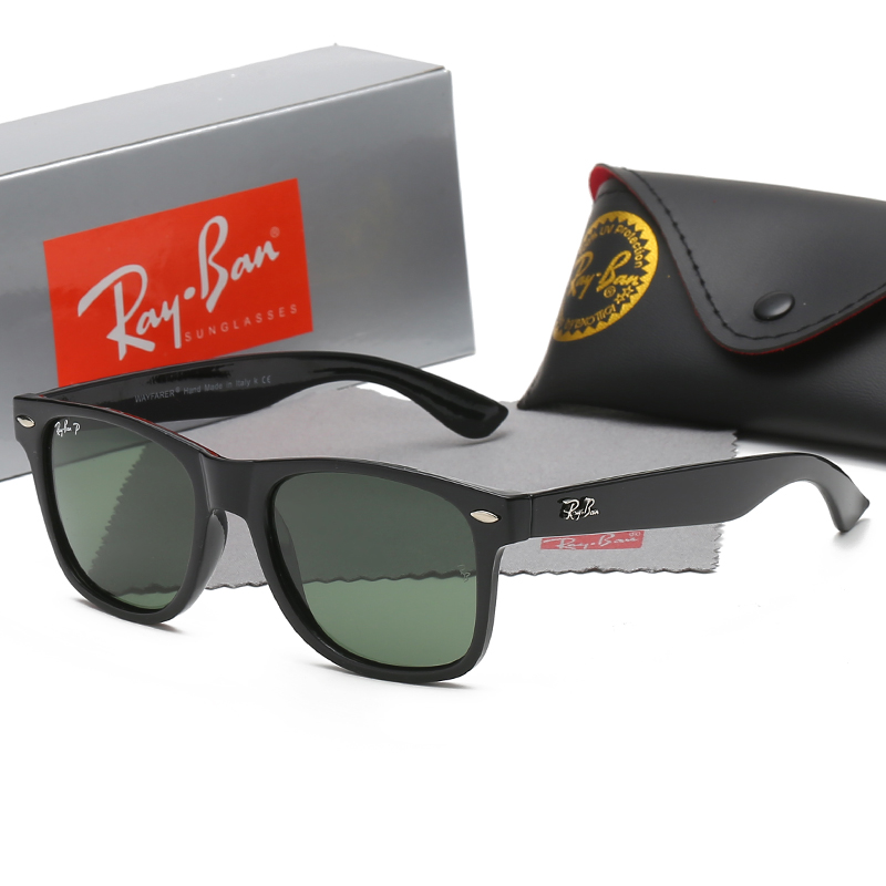 

Brand RAY-BAN design Polarized Sunglasses 2140 Men bens raybans Women Pilot Sunglasses UV400 Eyewear Glasses Metal Frame Polaroid Lens With box rayban