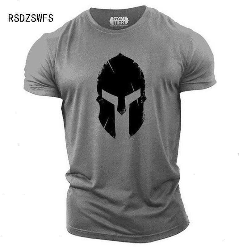 T-shirts d'été 3D T-shirts Spartan T-shirt Hommes et femmes chemises à trois voies