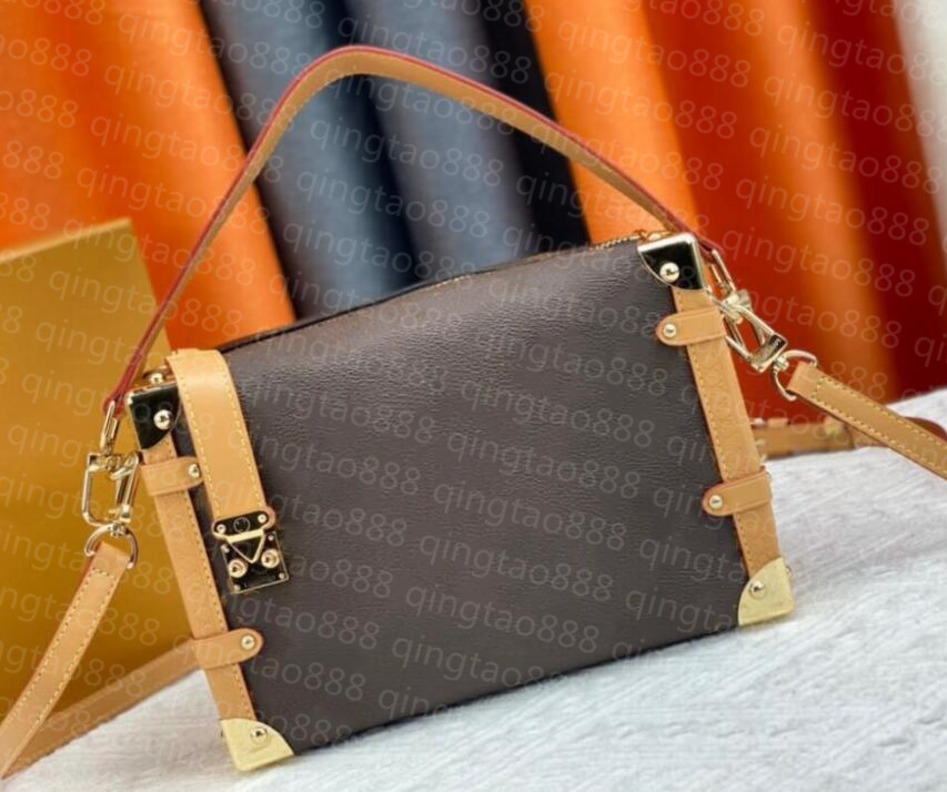 

Womens Genuine Shoulder Bag Classic side trunk Boy Girls Fashion Crossbody Clutch Cosmetic Large Capacity Le Vintage Designer Luxury handbags, Airbag [no bag]