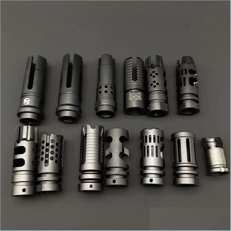 

Tactical Accessories Tactical Accessories Aluminum Decorative Cap Kits For Jinming Gen 9 10 Toy Fire 14Mm Reverse Thread Gam Drop De Dhxzw