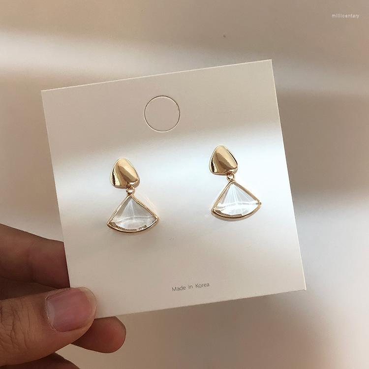 

Dangle Earrings Korean Dongdamen Simple And Versatile For Women 2022