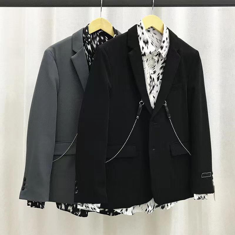 

Men's Jackets L09218 Fashion Men's Coats & 2022 Runway Luxury European Design Party Style Clothing