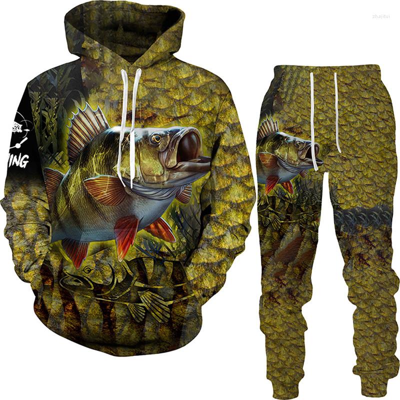 

Men' Tracksuits Autumn Winter Fashion 3D Gold Arowana Print Men/Women Hooded Sweatshirts Pants Suit Casual Men' Tracksuit Sportswear, Lmtz11