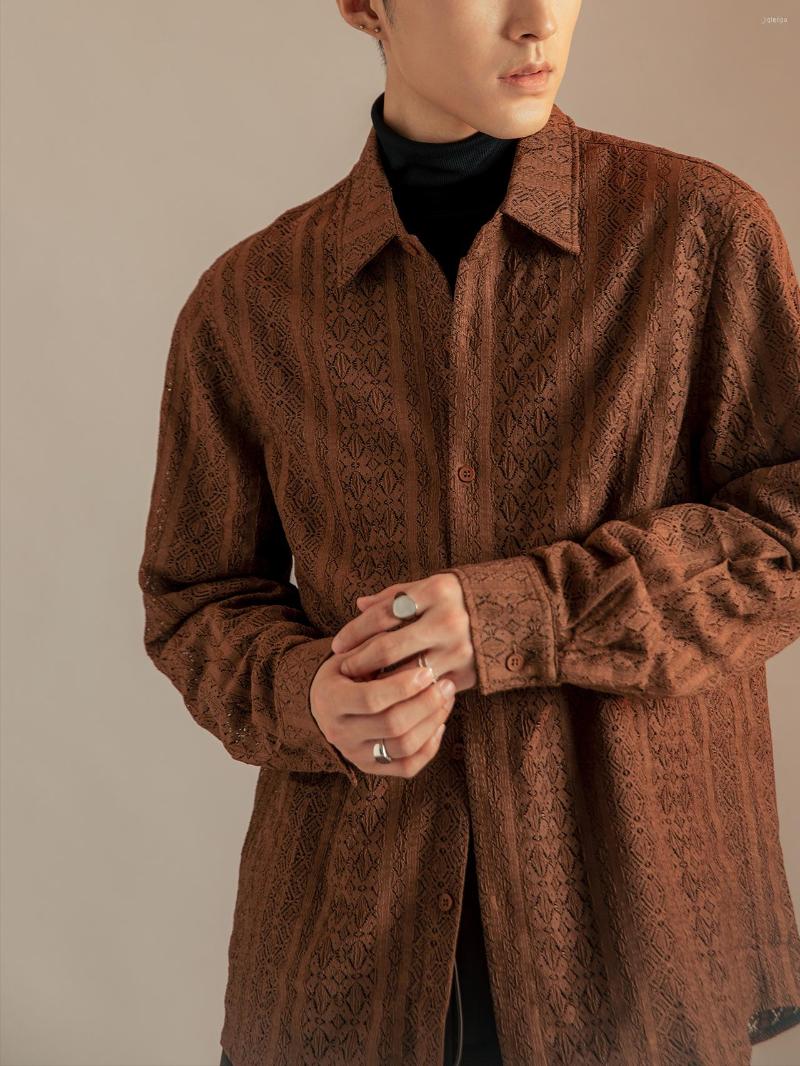 

Men's Casual Shirts CS01 Fashion Men's 2022 Runway Luxury European Design Party Style Clothing