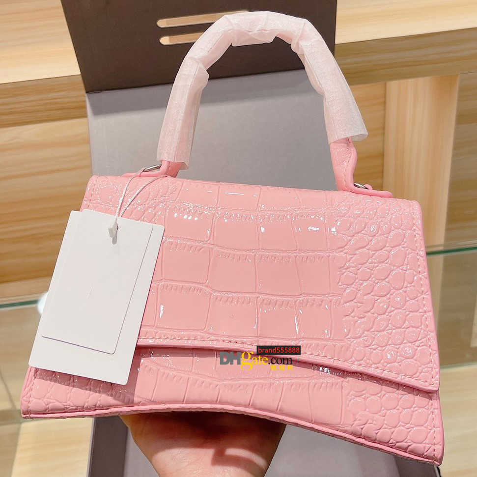 

LuxuryFashion Ladies Wallet Shoulder Bag Crossbody Crocodile Backpack Handbag luxury Designer, Pink