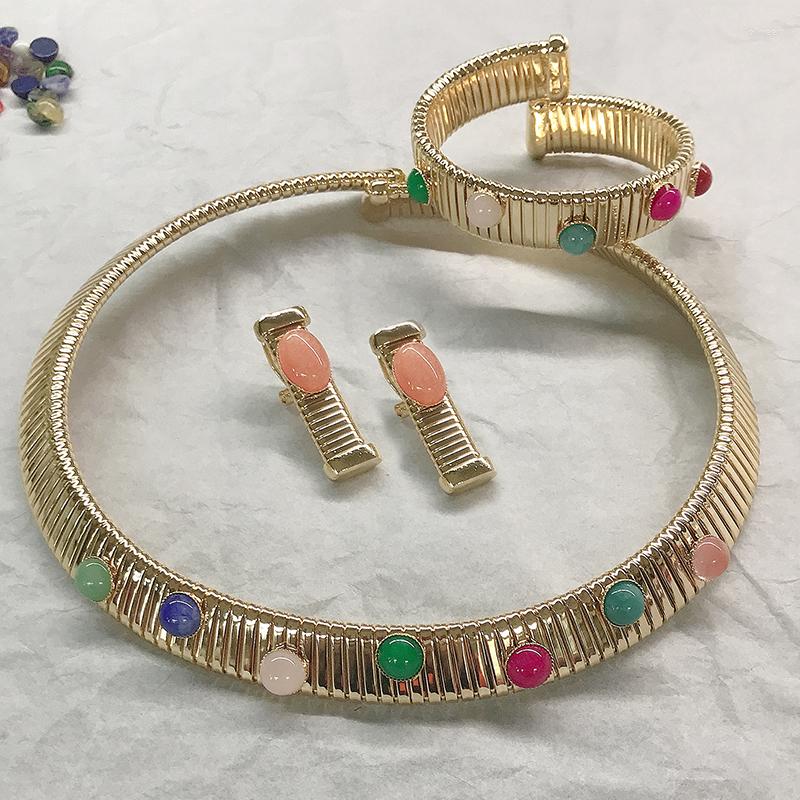 

Charm Bracelets NeeFuWoFu Elasticity Bracelet Bangles Butterfly Exaggeration Set Chains Madera Malachite Rhinestone Wholes