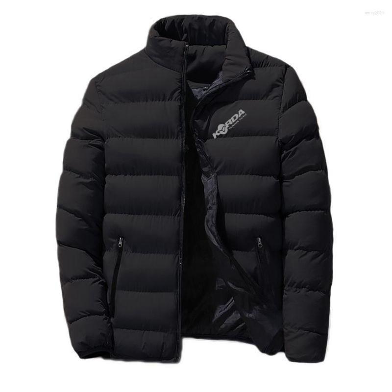 

Men' Hoodies 2022 Winter Men Korda Inspired Tribute Fashion Solid Crew Collar Thick Cotton Clothes Fishing Carp Zipper Jacket Comfortable