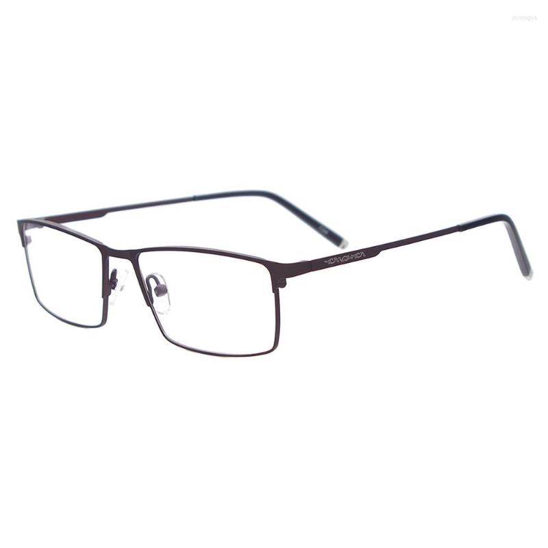 

Sunglasses Frames Metal Full Rim Glasses Men Rectangle Prescription Eyeglass For Optical Lenses Myopia And Reading