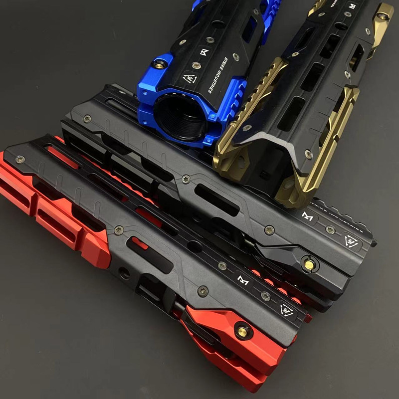 

Tactical Accessories 8.5 Inch CNC Aluminum SI GHG Quick Disassemble and Assemble Protective Guard MLOK Handguard for AR15 M16 M4 Toy