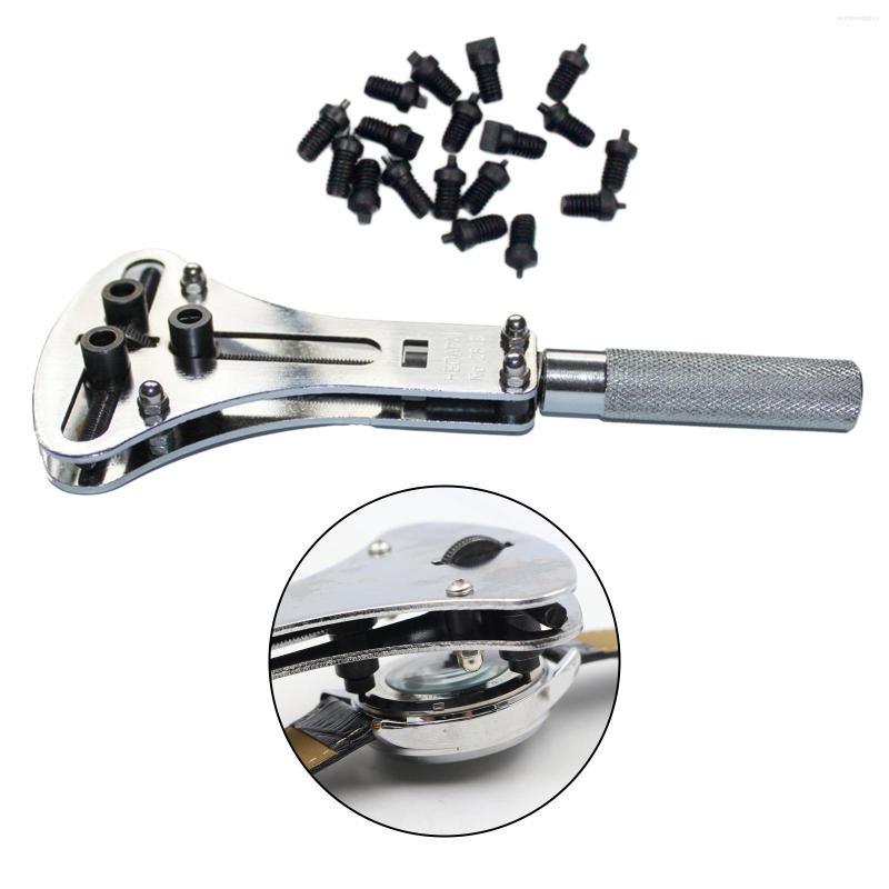 

Watch Repair Kits Case Opener Set Adjustable Screw Back Remover Rear Cover Opening Devices Kit Battery Changing Repairing Tool