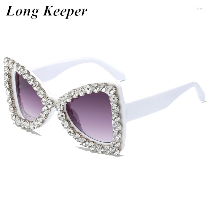 

Sunglasses Rhinestone Butterfly Frame Ladies Fashion Diamond Glasses Brand Designer Sun Shades Eyeglasses For Women