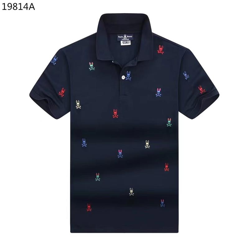 2023 Men's and Women's Designers polos Two letter Watercolor Print Casual High quality Fashion Men's Wild Top 4-color CoffeeM-3XL