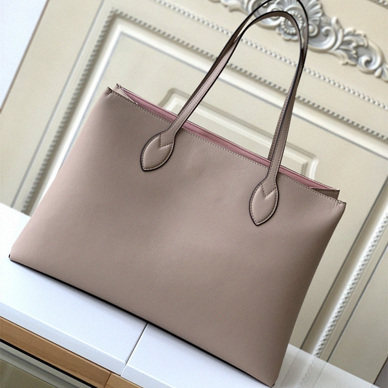 

Bags Totes Original 9A designer genuine leather Lockme Shopper Tote luxury shoulder handbag shopping black brown grey bags 17Vy#