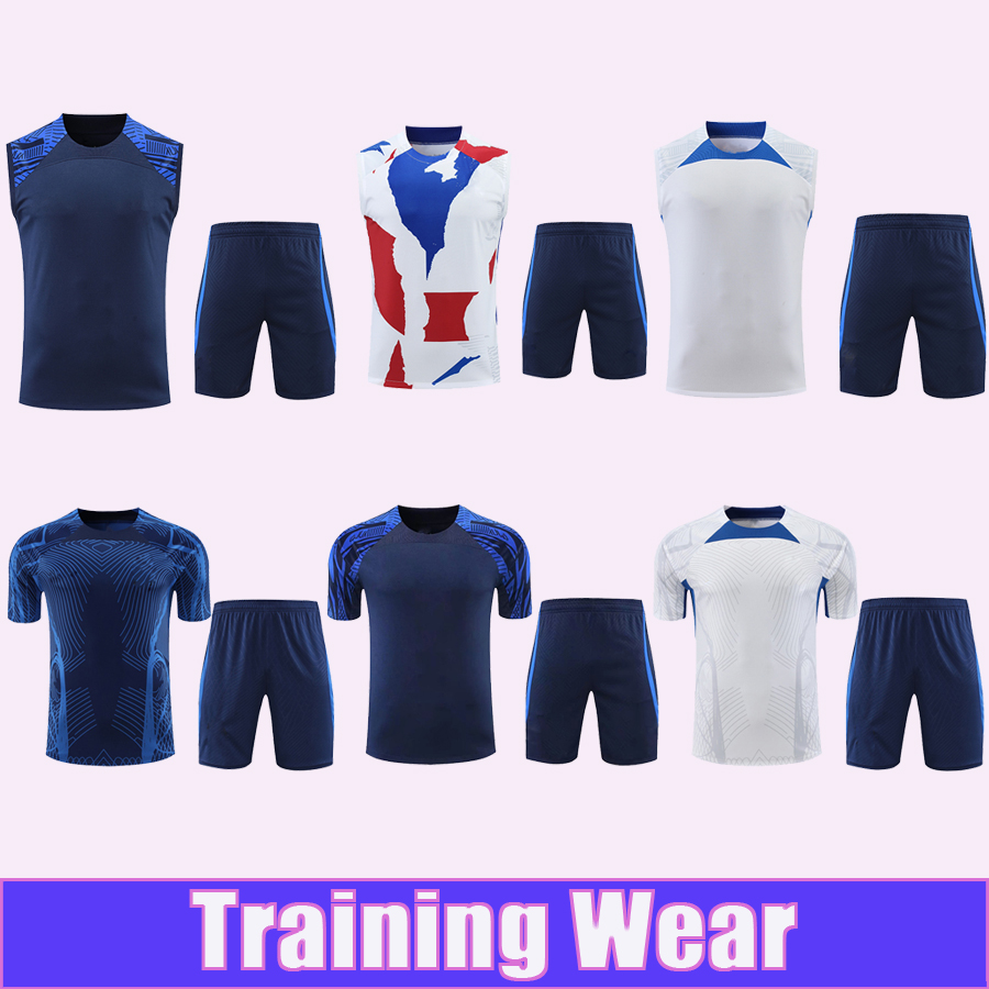 

22 23 MBAPPE Training Wear Kit Soccer Jerseys GRIEZMANN BENZEMA POGBA GIROUD KANTE PAVARD DEMBELE TOLISSO Vest Football Shirt, 418g6066 22 23 training wear vest
