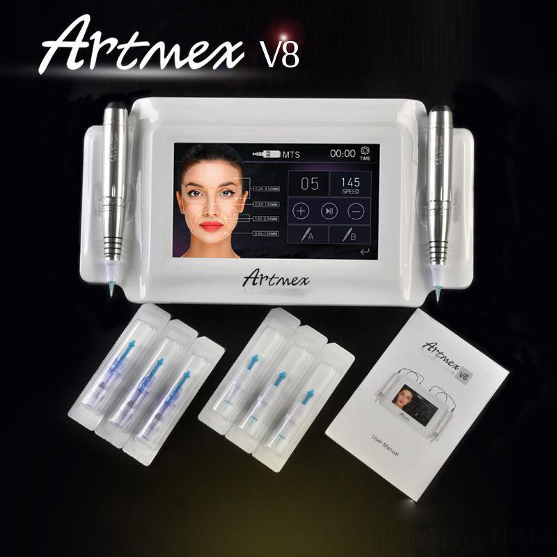 

Artmex V8 Tattoo Permanent Makeup Machine Eyebrow Make Up&Lip Rotary Permanent Pen