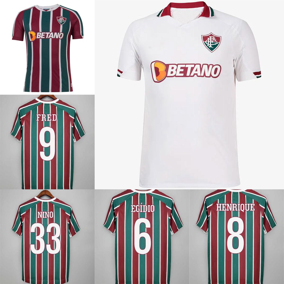 

22 23 Fluminense soccer jerseys Brazilian KIDS WOMEN 22 23 EGIDIO LUCCA M.PAULO PH GANSO special jersey NENE NINO NONATO MIGUEL Calegari camisa Man football shirt -XXL