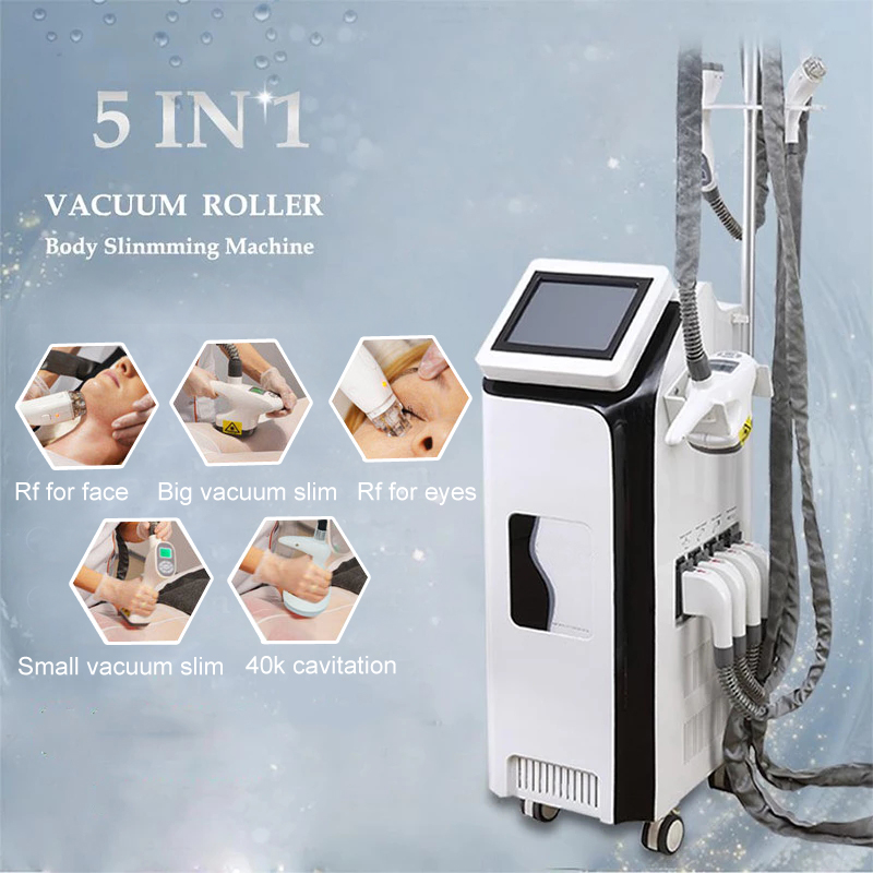 

Body slimming Vela Roller Machine Vacuum 40k Cavitation Cellulite Reduction Massage Body Shaping Face Lift Fat Loss Anti-Wrinkle Device