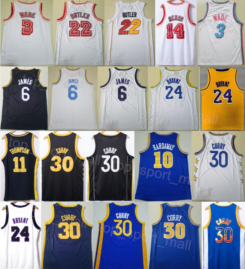 

Men Basketball Stephen Curry Jersey 30 Klay 11 Thompson Tim Hardaway 10 Dwyane Wade 3 Tyler Herro 14 Jimmy Butler 22 City Earned Association Classic Statement Icon, White