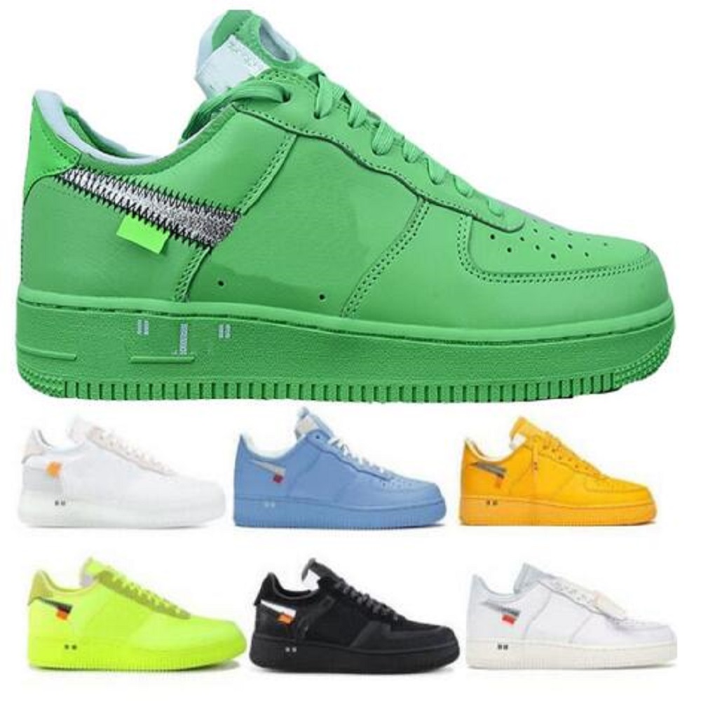 

Eur36-46 1 Low Brooklyn Off Running Shoes For Men Women MCA University Blue Gold Volt Moma Complexcons Authentic Trainers Sneakers, # 20