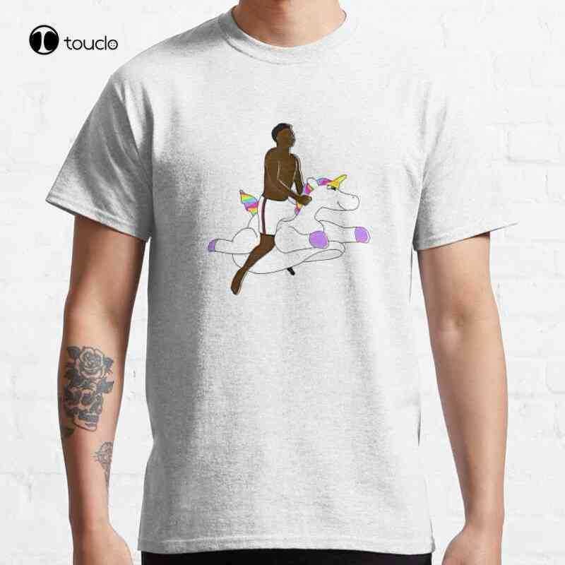 

New Unicorn Starboy Saka Classic T-Shirt Cotton Tee Shirt -5XL Unisex, Brown