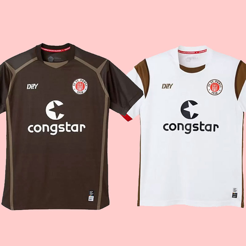 22 23 Jerseys de football St Paulis 2022 2023 Becker Irvine Kyereh Hartel Maillots de Foot Shirt Smith Paqarada Medic Football Uniforms
