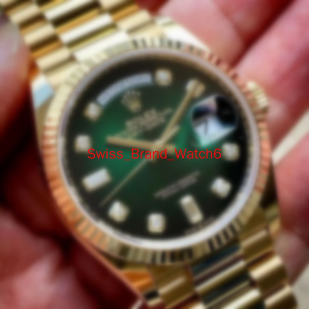 

Rolex Day Date AAA 3A Quality Bands 36mm Men Watches With Original Green Box 1162444 Automatic Chronometer Oystersteel Rolexwatch A4