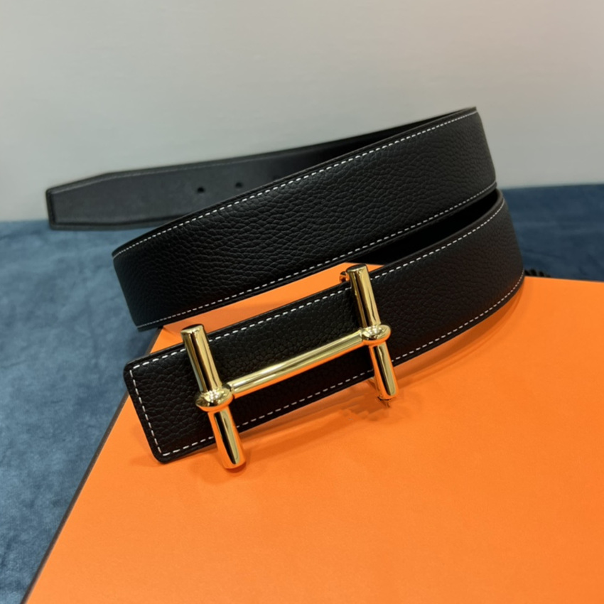 

2023 Belt for Women Genuine Leather 3.8cm Width Men Designer Belts Buckle cnosme Womens Waistband Cintura Ceintures 007, Belt with box