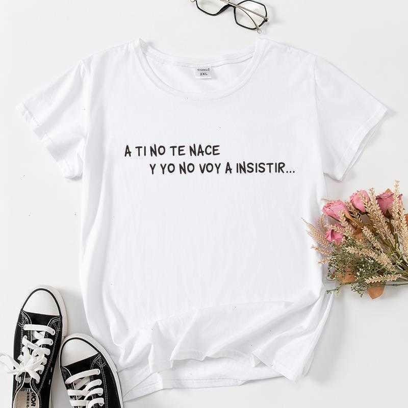 

Fashion Camiseta Mujer Spanish Women T-shirts Tops Short Sleeve Casual Summer, Color5