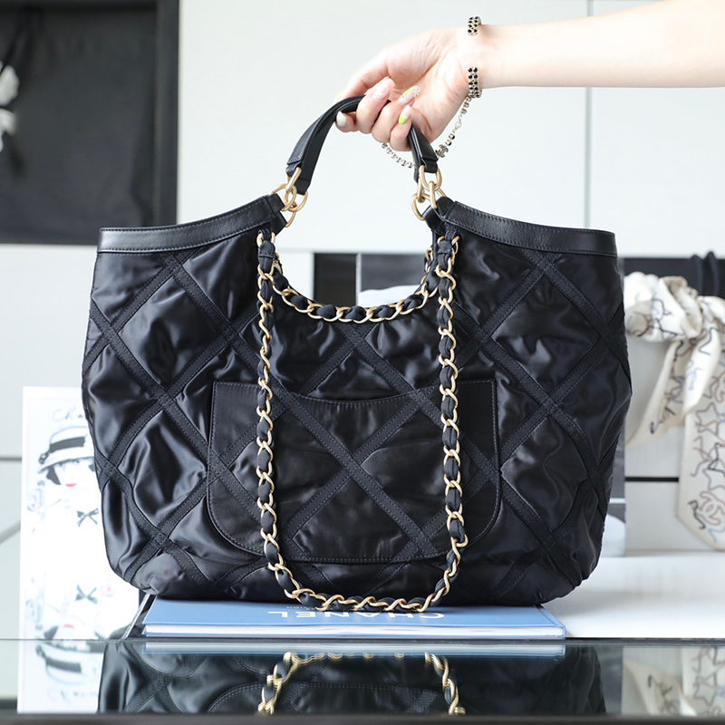 

10A Mirror quality Luxury designer Tote Handbags Women Nylon Shopping Bag With Box C087