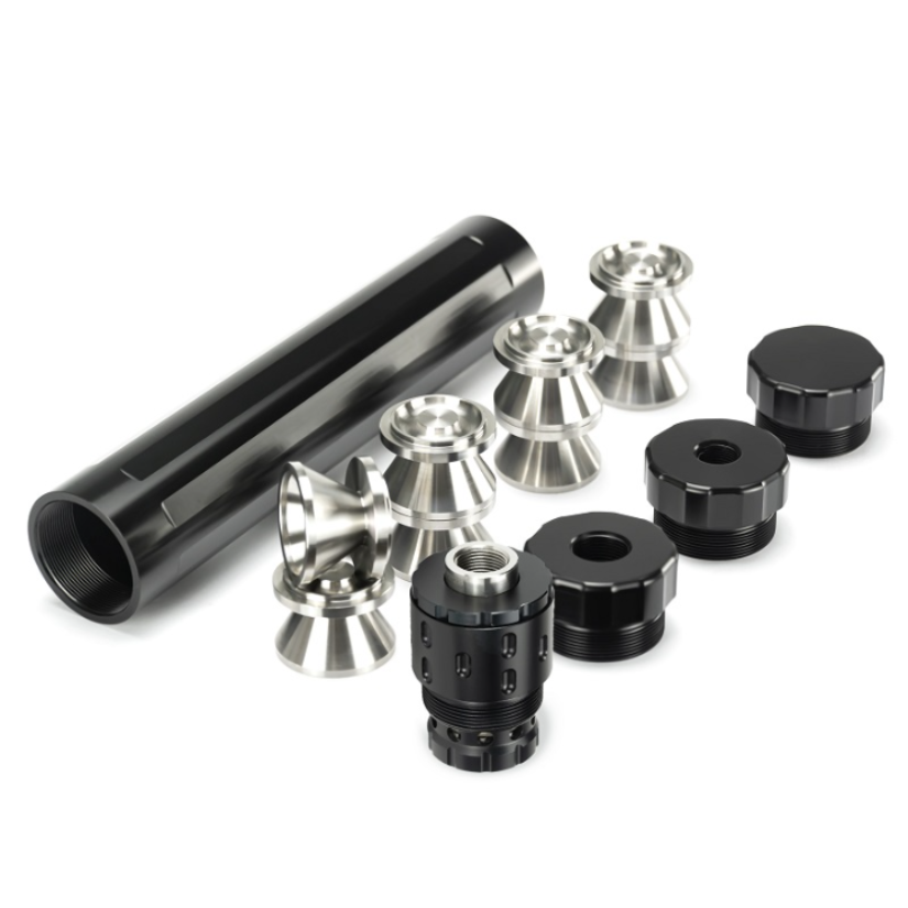 

9"L 1.6"OD Fuel Filter Stainless Steel D Cell K Cup 1/2-28 AND 5/8-24 End cap Solvent Trap 1.375x24 Aluminum Tube with 1/2-28 .578x28 13.5x1LH 9/16x24 Piston Booster