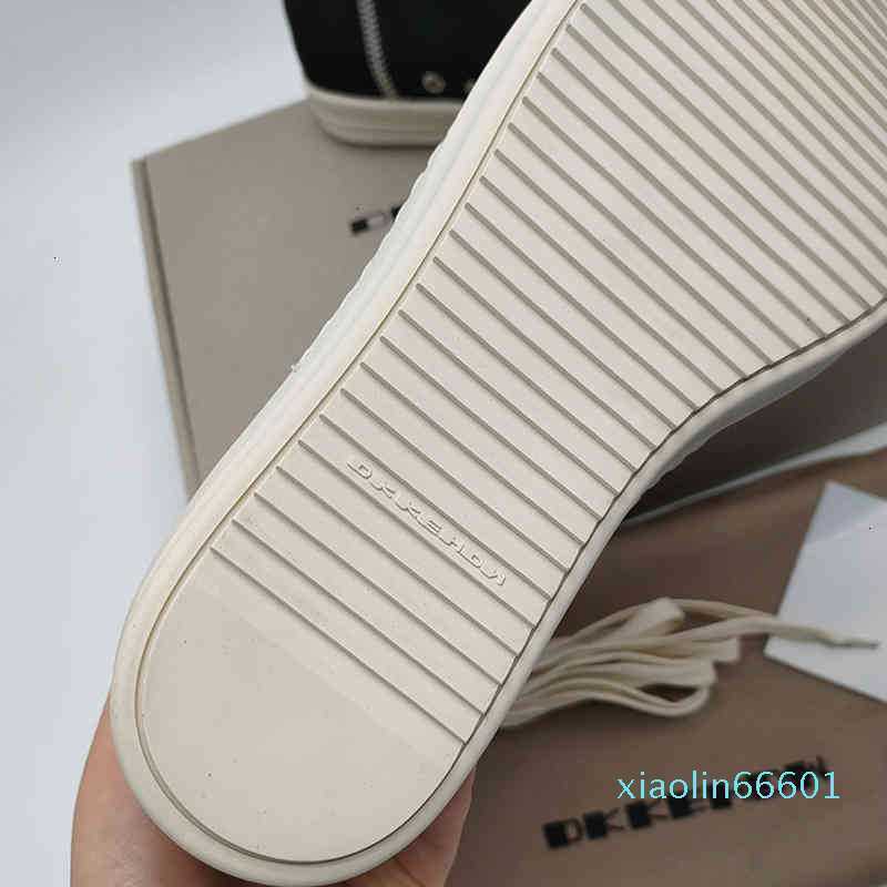

Shoes Dress rick canvas sneakers for men and women Owens shoelaces high soled boots casual shoes JKGKX