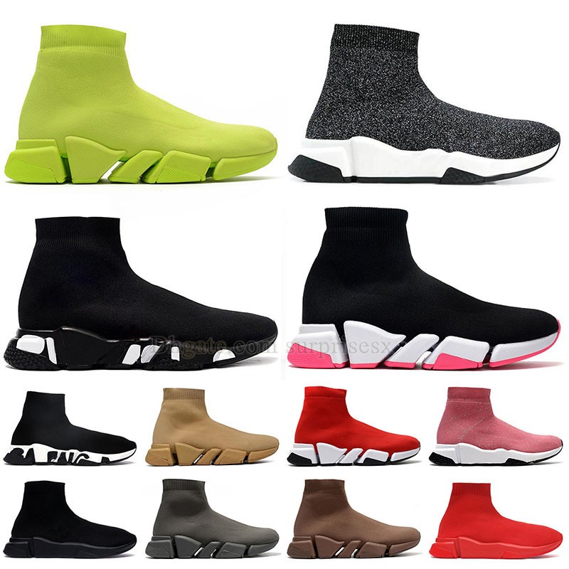 

fashion graffiti 1.0 2.0 boots designer mens womens booties triple black volt white brown yellow beige pink platforms sock shoes sneaker luxury ladies boot trainers, 42 36-39