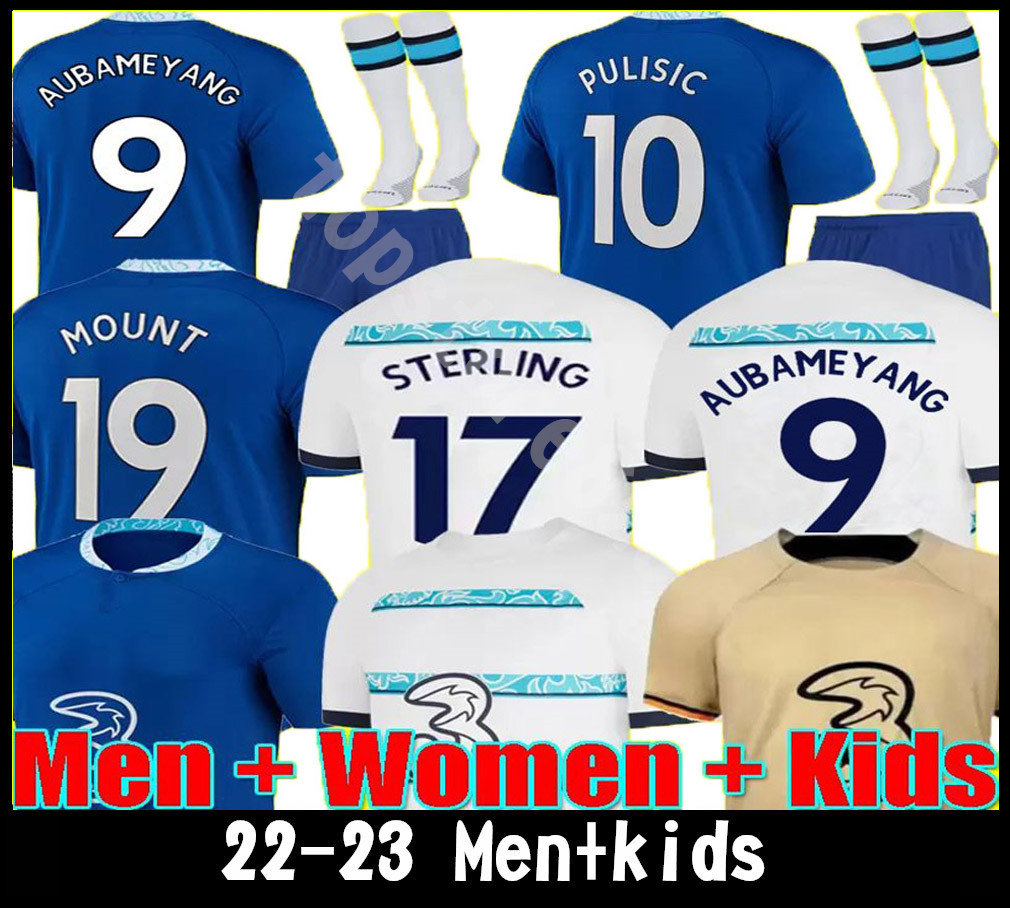

Thailand 2022 2023 STERLING Soccer Jerseys MOUNT WERNER HAVERTZ JORGINHO ZIYECH 22 23 PULISIC JAMES Football Shirt KANTE Men Kids set Kits uniform, Orange