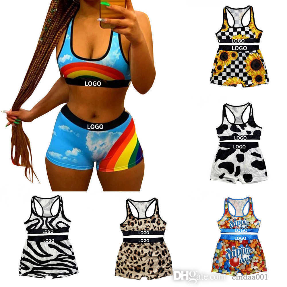 

Womens Swimwear Designer Tracksuits 2 Piece Set Vest Shorts Summer Bikini Outfits Sweatshirt Slim Breathable Fitness Swimsuits 6 Colours, #3