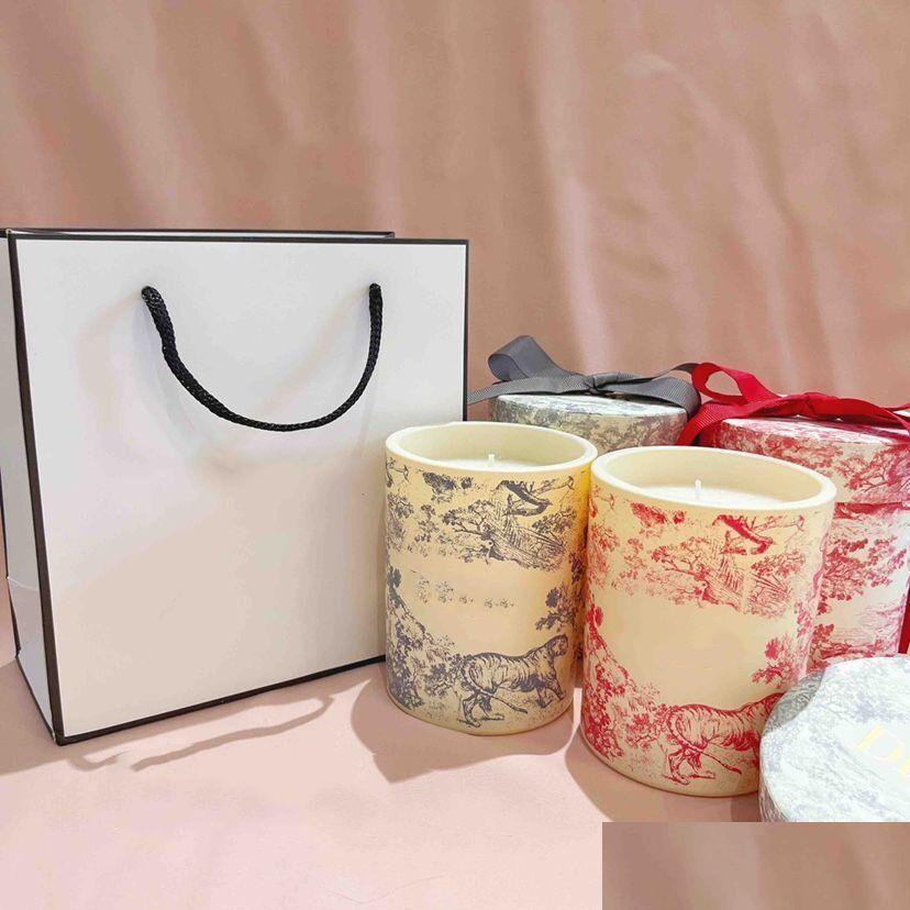 

Incense Designer Per Candle 280G Bougie Parfum Scented Candles Good Smell With Long Time Lasting Paris Brand Fragrance Wax Incense H Dhohj