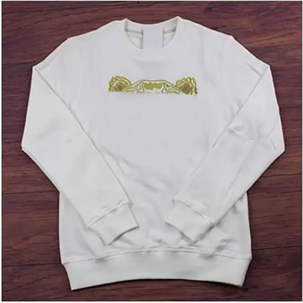 19FW Animal Head Embroidery Jumpers Hoodies Men Women Sweatshirt letters Winter Pullover Sweater Fashion Eyes High Steetwear