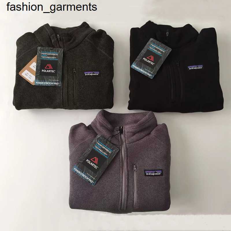 Men&#039;s Jackets patagonias half zipper stand collar sweater fleece designer warmth American fashion brand outdoor tooling wind outdoor warmth-image-814506967