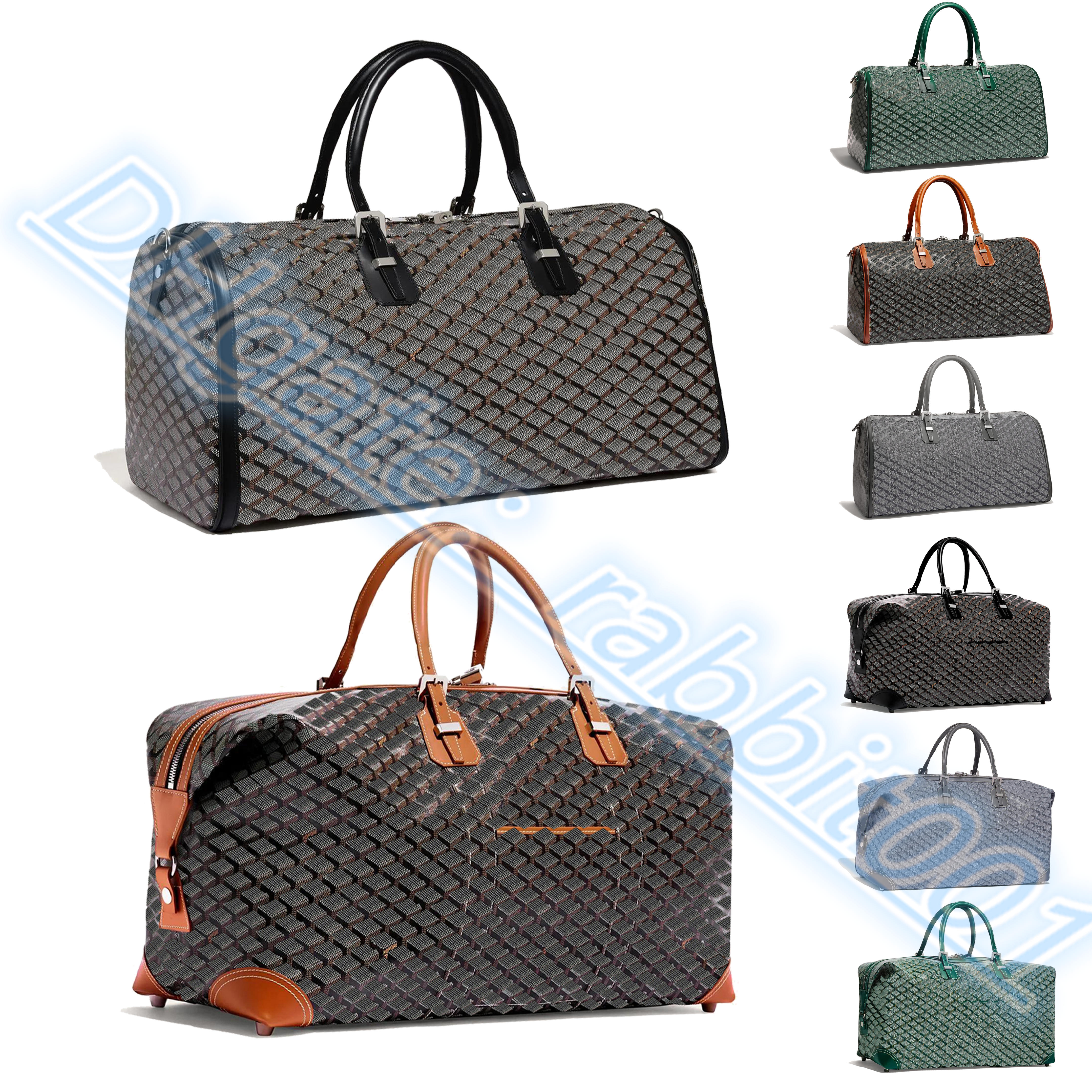 

keepall Designer duffle luggage large bags women's men Genuine Leather Luxury bags tote crossBody Shoulder Bag clutch Handbag top handle pochette travel bag, Black-55cm