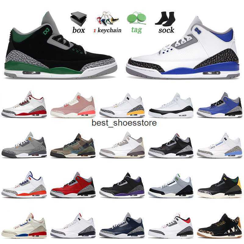 

Mens Basketball Shoes 3 3s Iii Top Jumpman Racer Blue Pine Green Rust Pink Men Women with Box Sneakers Medium Grey Knicks Rivals Trainers, D25 new seoul