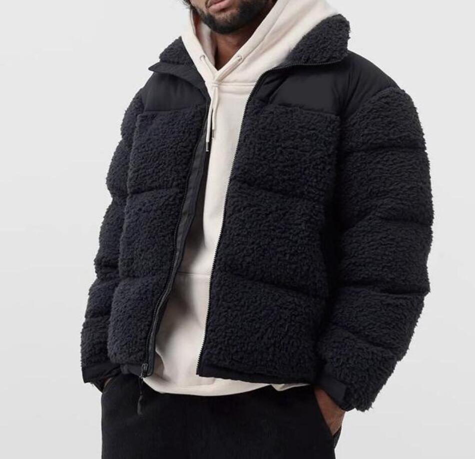 22FW Hiver Laine Manteaux Designer De Mode Vestes pour Hommes Femmes Manteau De Fourrure Parkas avec Lettres Broderie 3 Couleurs Chaud Streetwear