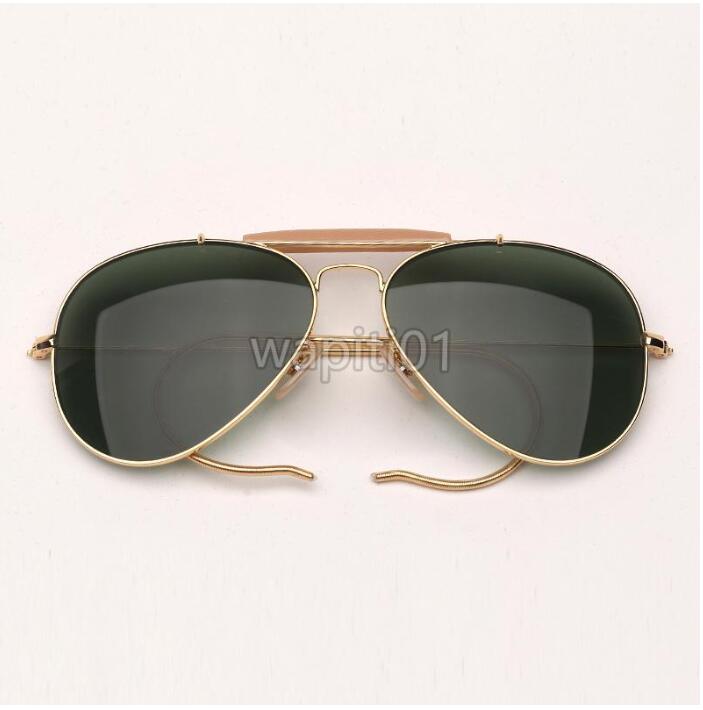 

Fashion Metal aviation Style designer Sunglasses Unisex Vintage Classic Brand Design Sun Glasses Oculos De Sol gafas superior quality lens uv400 gafas