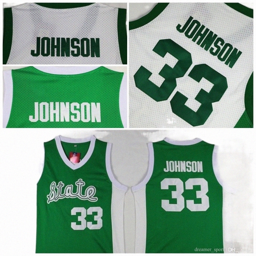

ncaa Michigan 33 Johnson College Basketball Jersey Green State University Basketball Jerseys Men i1Iv#, Men jersey