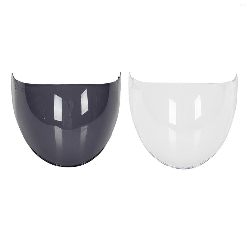 

Motorcycle Helmets Retro Helmet Visor Wind Shield Sphere For Of508, Clear