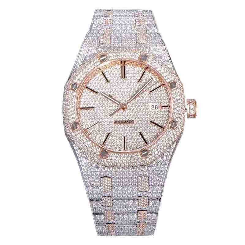 

20232023Other Watches 2023 Watch Bilux Diamond VVS1 Automatic Mechanical Bottom Waterproof Mechanical Men's Watch GIA CertificateJLX8