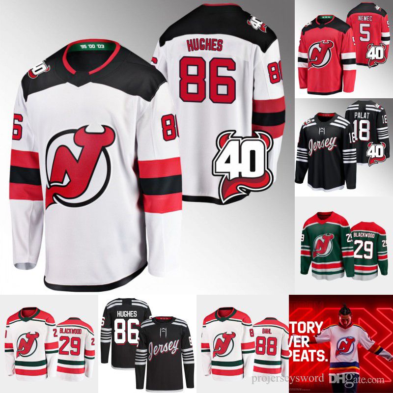 

CUSTOM Devils Jack Hughes Jerseys Ondrej Palat Nico Hischier Dawson Mercer Miles Wood Mackenzie Blackwood Simon Nemec Andrew Hammond Tyce Th, Womens 2023 reverse retro s-xxl