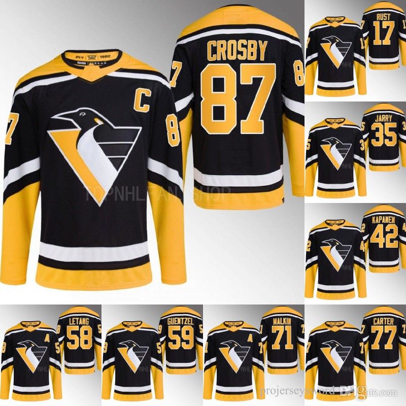 

Pittsburgh #87 Sidney Crosby Penguins 2022 Reverse Retro Jersey Bryan Rust Evgeni Malkin Kasperi Kapanen Jake Guentzel Kris Letang Je CUSTOM, 1 casey desmith