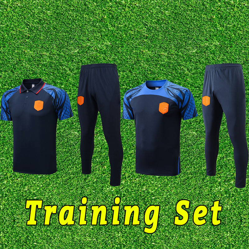 

2022 2023 Netherlands MEMPHIS soccer jersey DE JONG Holland DE LIGT WIJNALDUM VAN DIJK 22 23 football shirt men DUMFRIES Short sleeve pants polo training set, As shown